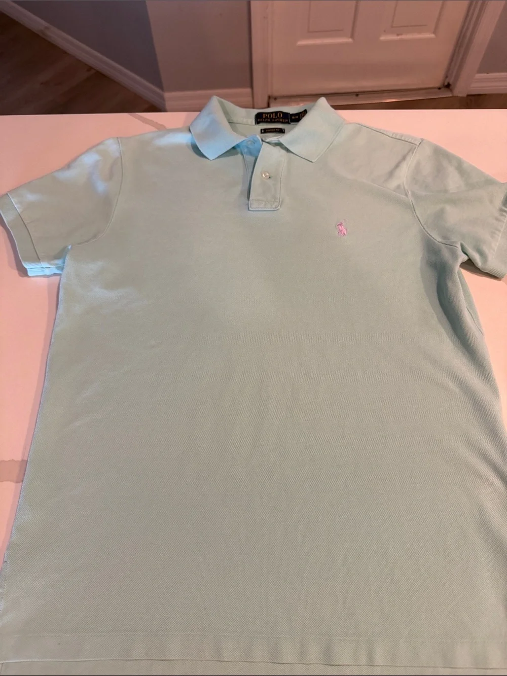 Polo by Ralph Lauren Men’s Light Green Short-Sleeve Polo | M